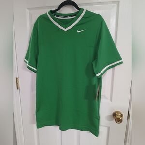 Nike Men’s Stock Vapor Select V-Neck Baseball Jersey - Med Athletic Outdoor Game
